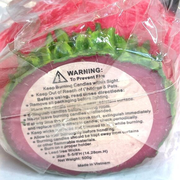 Pink Flamingo Bird Candle Tropical Florida Palm Island Home Décor Wax GIFT NWT - Picture 4 of 7